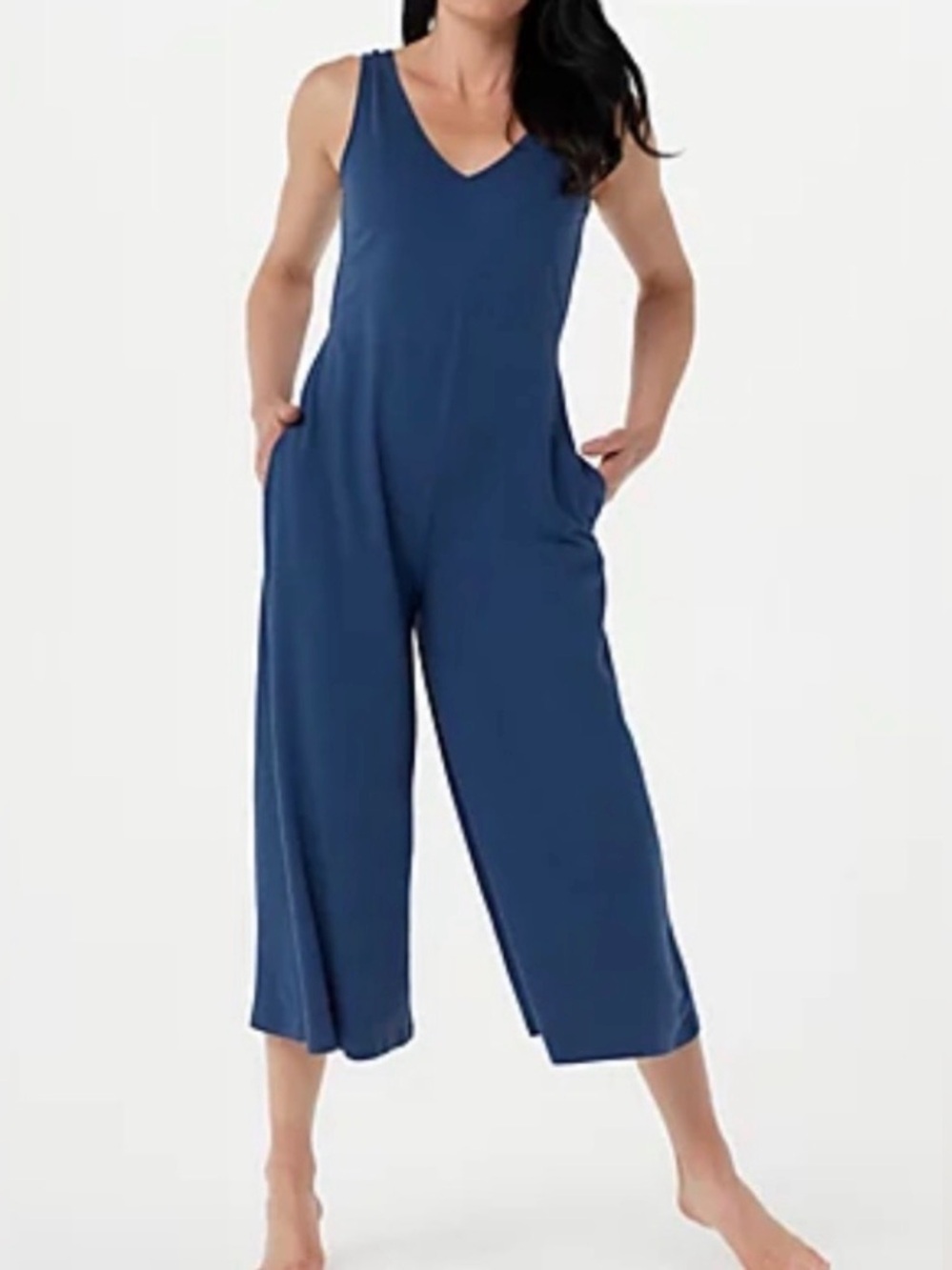 AnyBody | Cozy Knit Romper with Pockets